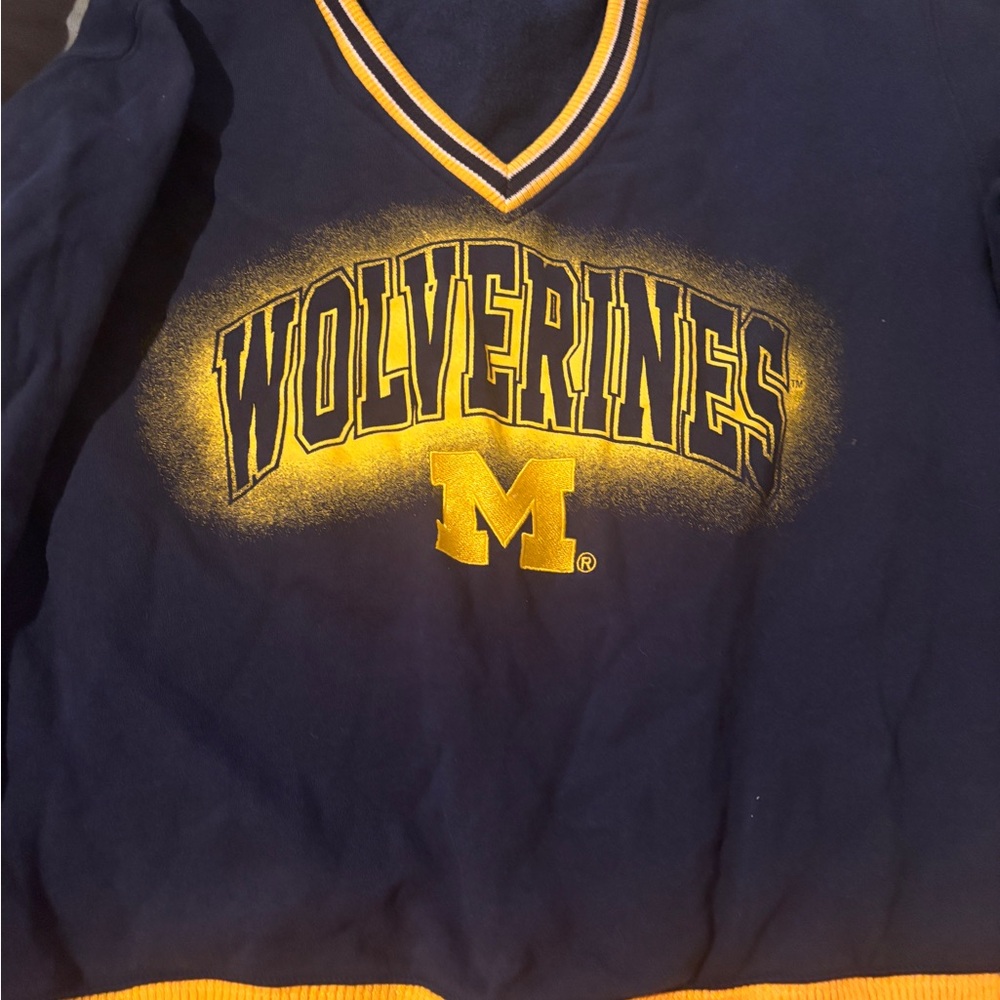 Wear by Erin Andrews Michigan Wolverines Sweatshirt